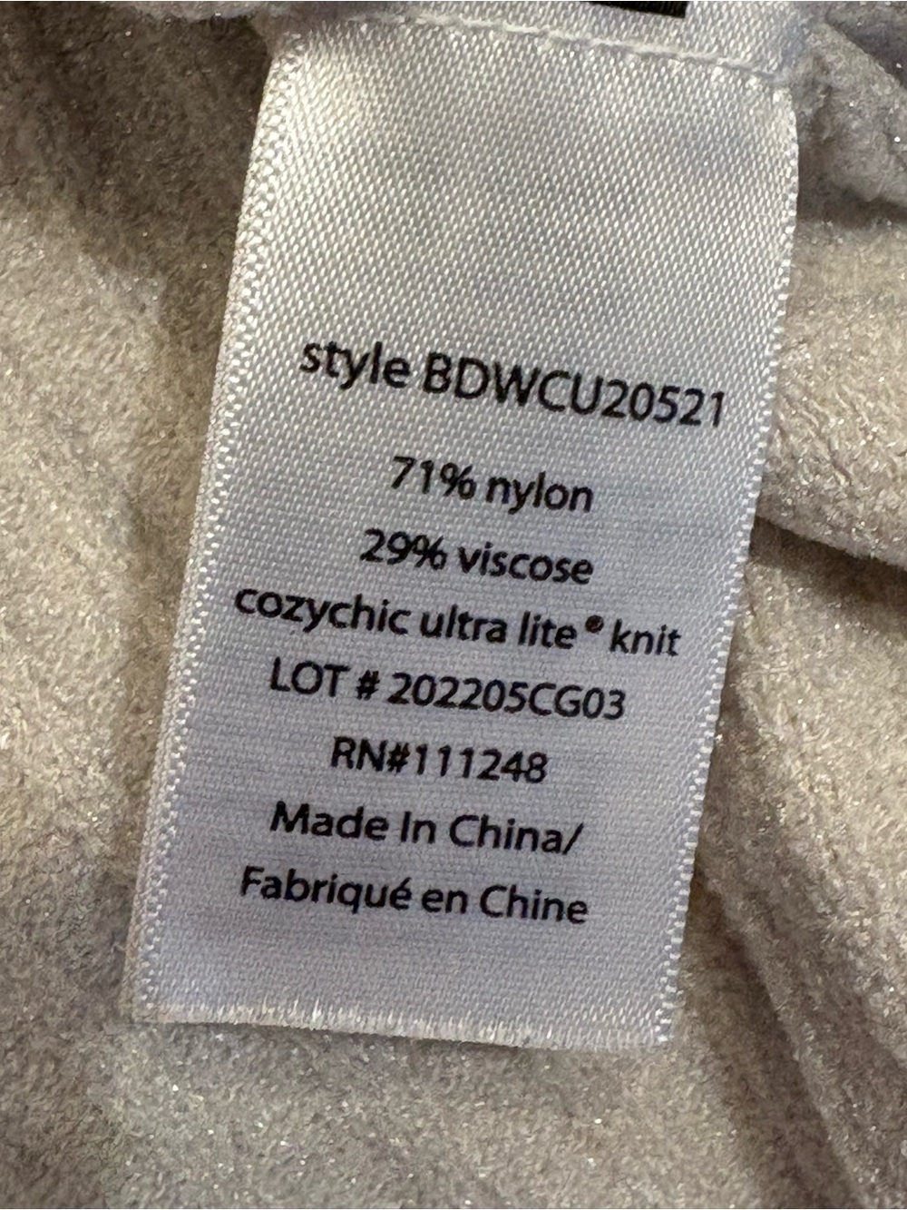 Barefoot Dreams Sleeveless CozyChic Ultra Lite Rib Knit Tank in Ivory medium - Picture 4 of 4